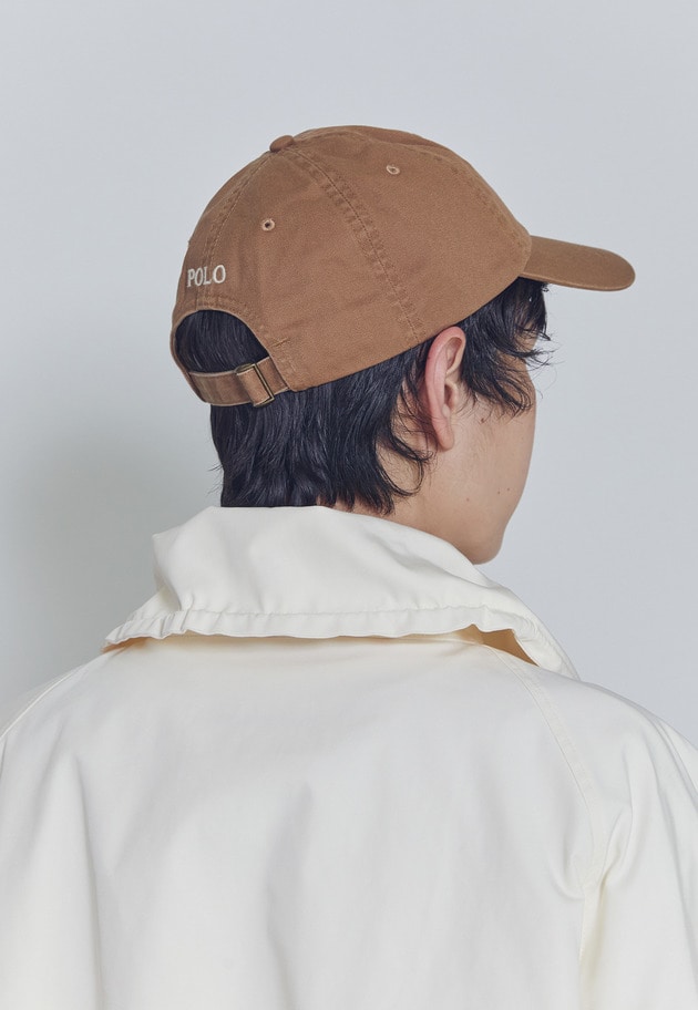 ＜POLO RALPH LAUREN（ポロ ラルフ ローレン）＞コットンチノクラシックスポーツキャップ 詳細画像 Beige 3