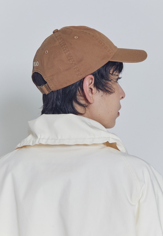 ＜POLO RALPH LAUREN（ポロ ラルフ ローレン）＞コットンチノクラシックスポーツキャップ 詳細画像 Beige 4