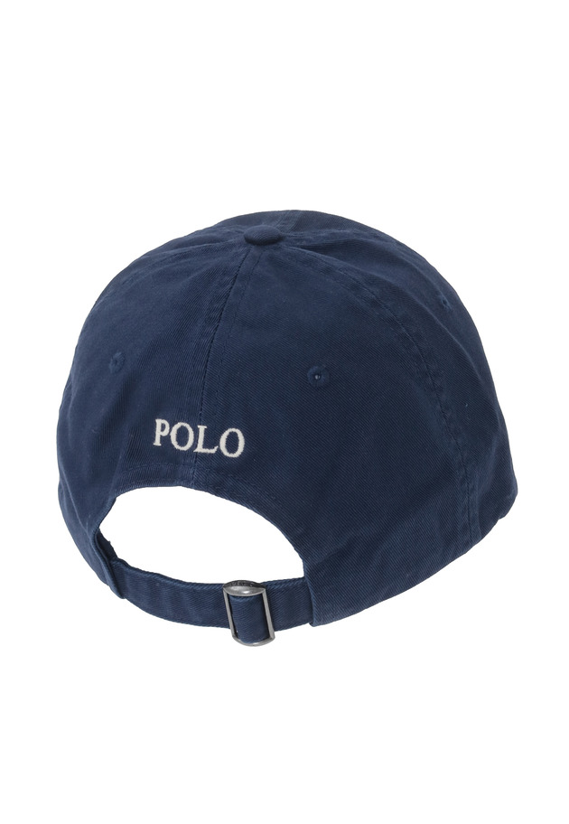 ＜POLO RALPH LAUREN（ポロ ラルフ ローレン）＞コットンチノクラシックスポーツキャップ 詳細画像 Navy 3