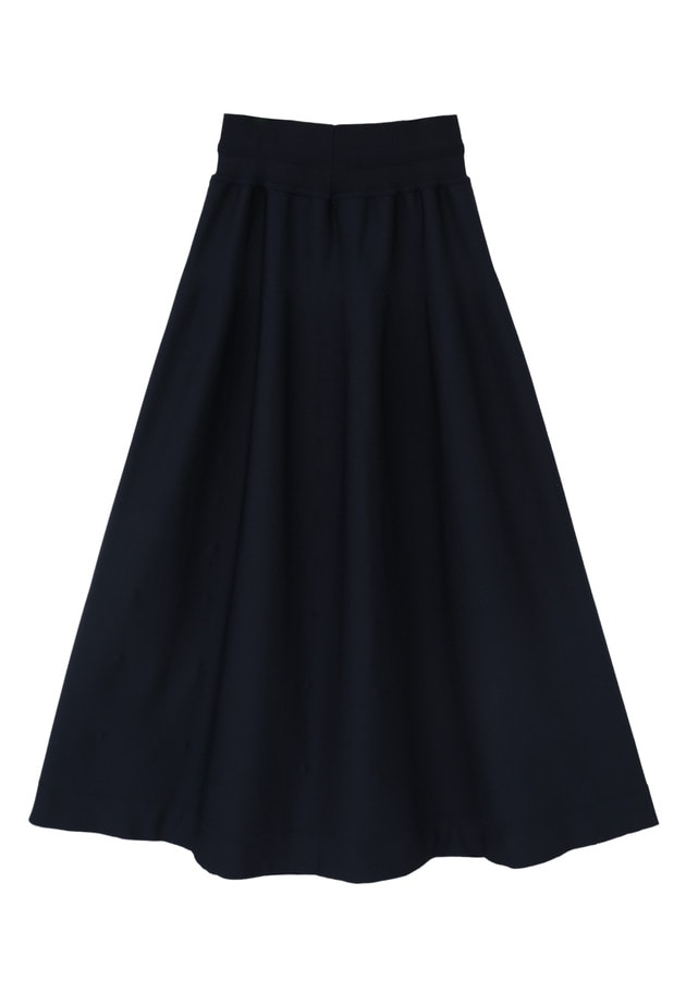 ＜LOWER（ローヴァー）＞&ldquo;18G Jersey Gather&rdquo;スカート 詳細画像 Blue 6