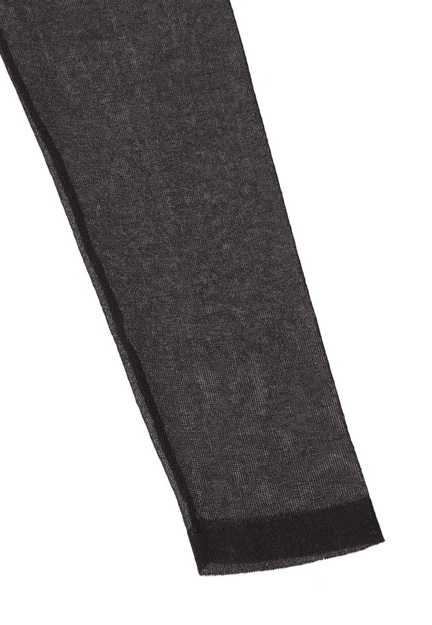 ＜LOWER（ローヴァー）＞&ldquo;18G Plainstitch&rdquo;シアーニット 詳細画像 Khaki 10