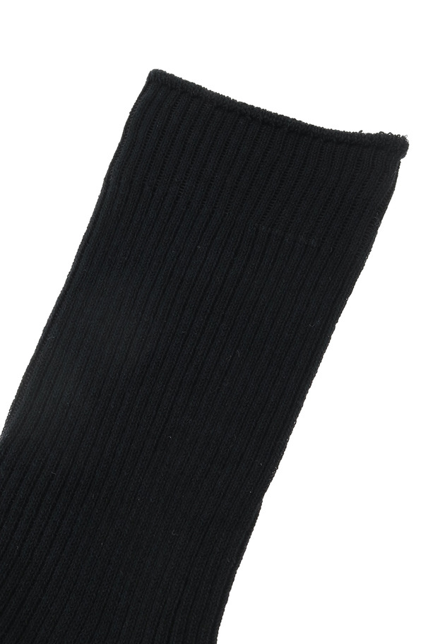 ＜MARCOMONDE（マルコモンド）＞コットンリブソックス 詳細画像 Black 4