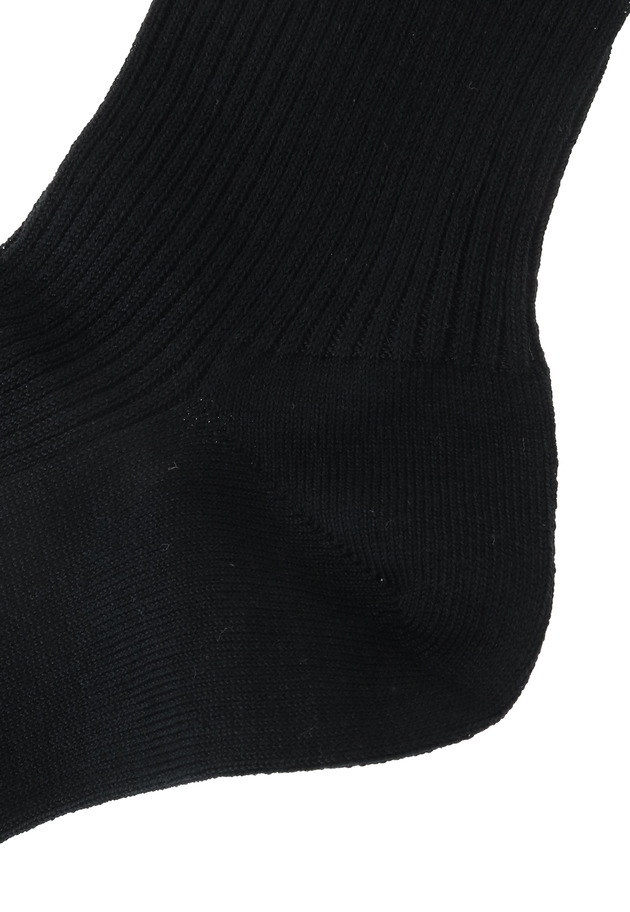 ＜MARCOMONDE（マルコモンド）＞コットンリブソックス 詳細画像 Black 5