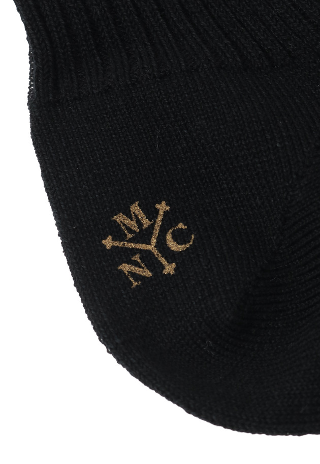 ＜MARCOMONDE（マルコモンド）＞コットンリブソックス 詳細画像 Black 8