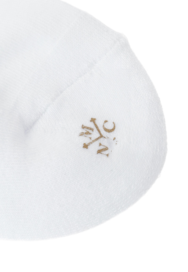 ＜MARCOMONDE（マルコモンド）＞スポーティーパイルソックス 詳細画像 White 9