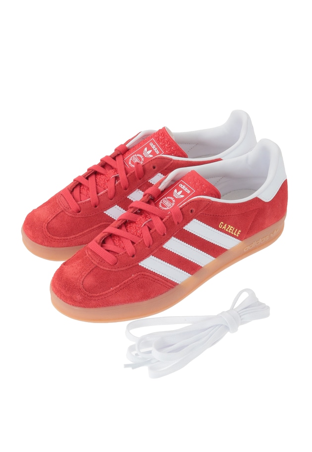 ＜adidas（アディダス）＞&rdquo;GAZELLE INDOOR&ldquo;スニーカー 詳細画像 Red 1