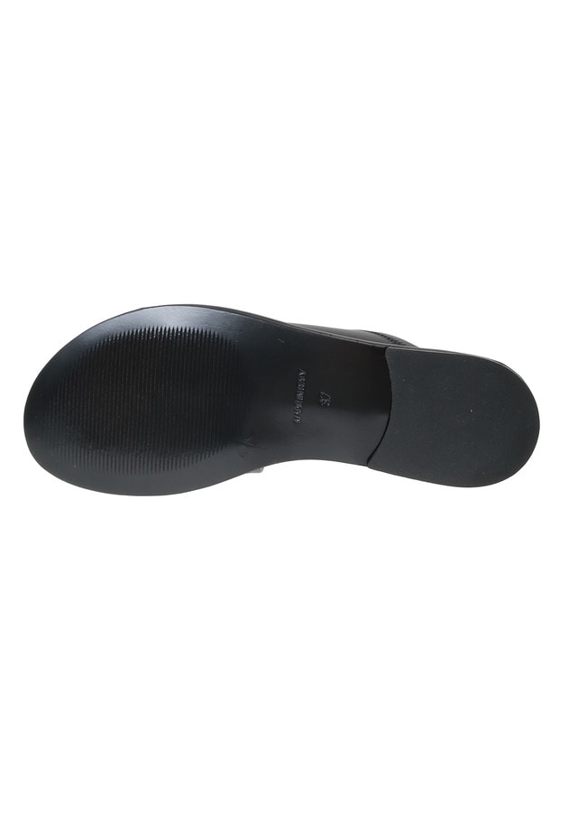 ＜CORSO ROMA 9 (コルソローマ ノーヴェ)＞ゴールドパーツサンダル 詳細画像 Black 9