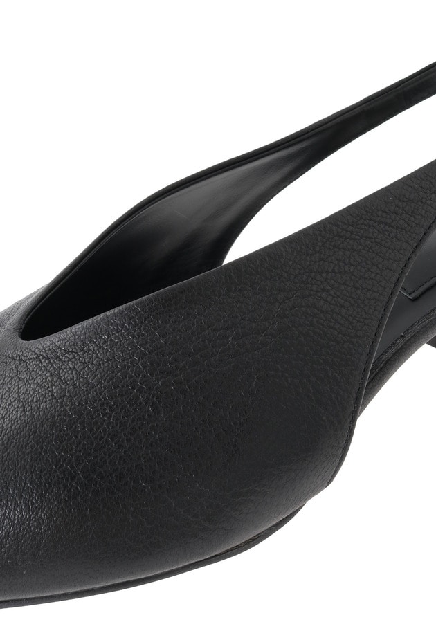 ＜HENRI EN VARGO（ヘンリエンヴァーゴ）＞&ldquo;Yves&rdquo;スリングバックパンプス 詳細画像 Black 11