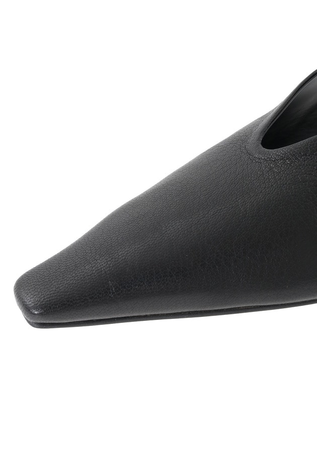 ＜HENRI EN VARGO（ヘンリエンヴァーゴ）＞&ldquo;Yves&rdquo;スリングバックパンプス 詳細画像 Black 12