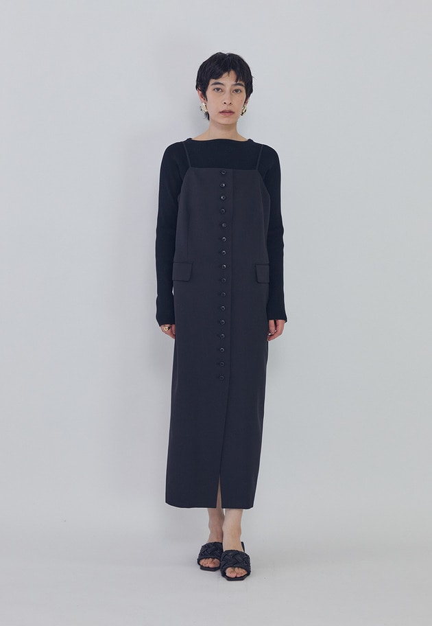 ＜HENRI EN VARGO（ヘンリエンヴァーゴ）＞&rdquo;Grace&rdquo; ギャザーミュール 詳細画像 Black 4