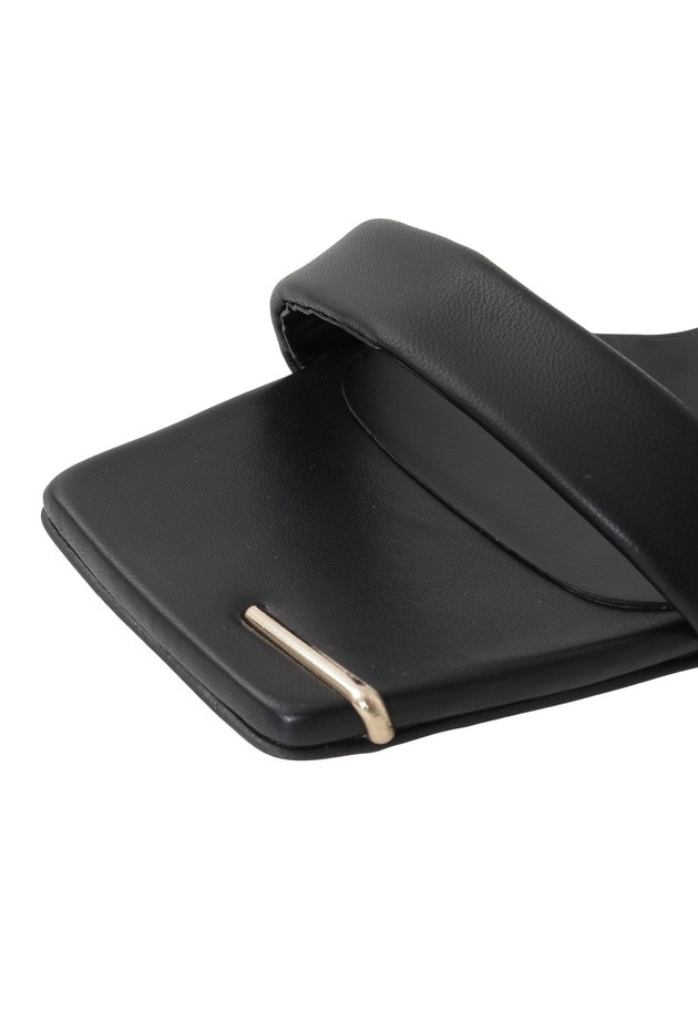 ＜HENRI EN VARGO（ヘンリエンヴァーゴ）＞"May"ヒールサンダル 詳細画像 Black 11