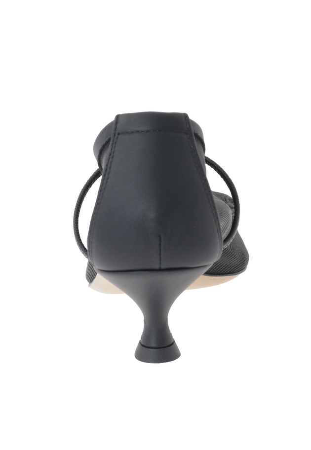 ＜NEBULONI E. (ネブローニ)＞メッシュアーモンドトゥパンプス 詳細画像 Black 8