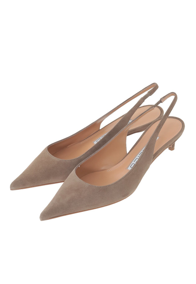 ＜PELLICO (ペリーコ)＞別注バックスリング パンプス 詳細画像 Graybeige 1