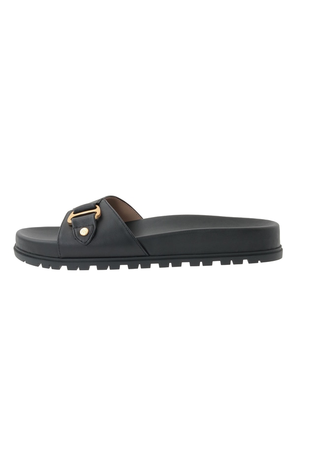 ＜POLO RALPH LAUREN（ポロ ラルフ ローレン）＞"TASHA SLIDE"サンダル 詳細画像 Black 13
