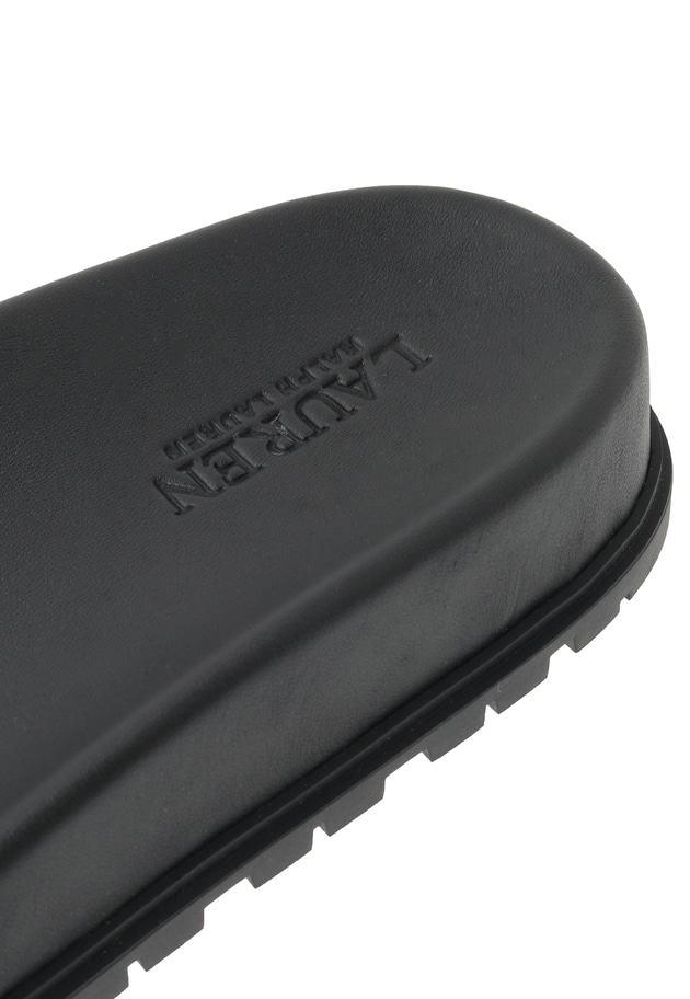 ＜POLO RALPH LAUREN（ポロ ラルフ ローレン）＞"TASHA SLIDE"サンダル 詳細画像 Black 16