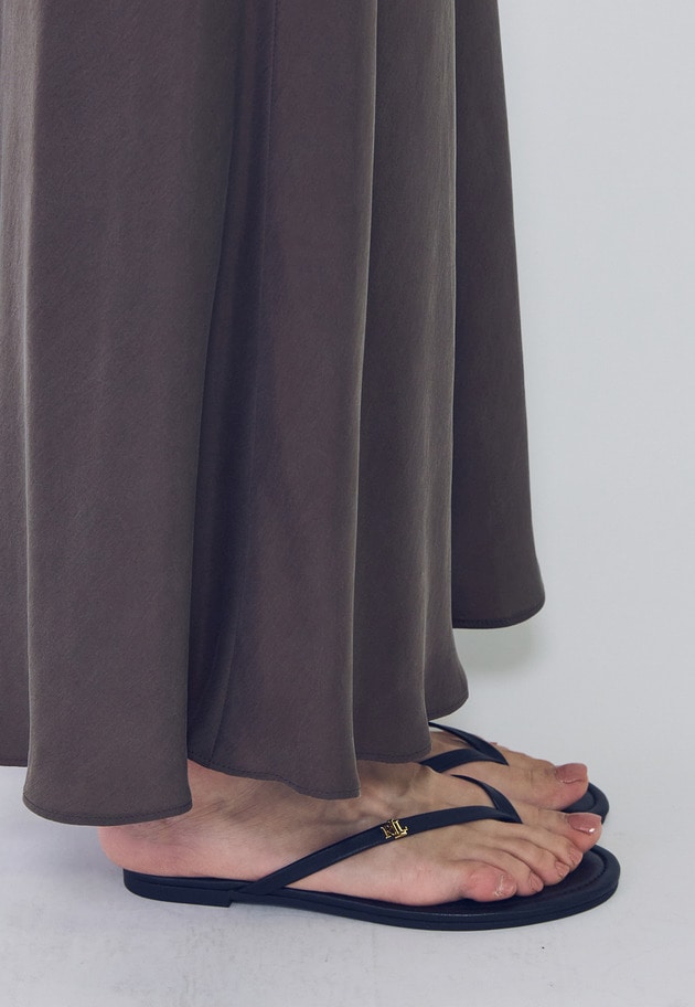 ＜POLO RALPH LAUREN（ポロ ラルフ ローレン）＞"RAQUEL"サンダル 詳細画像 Black 1