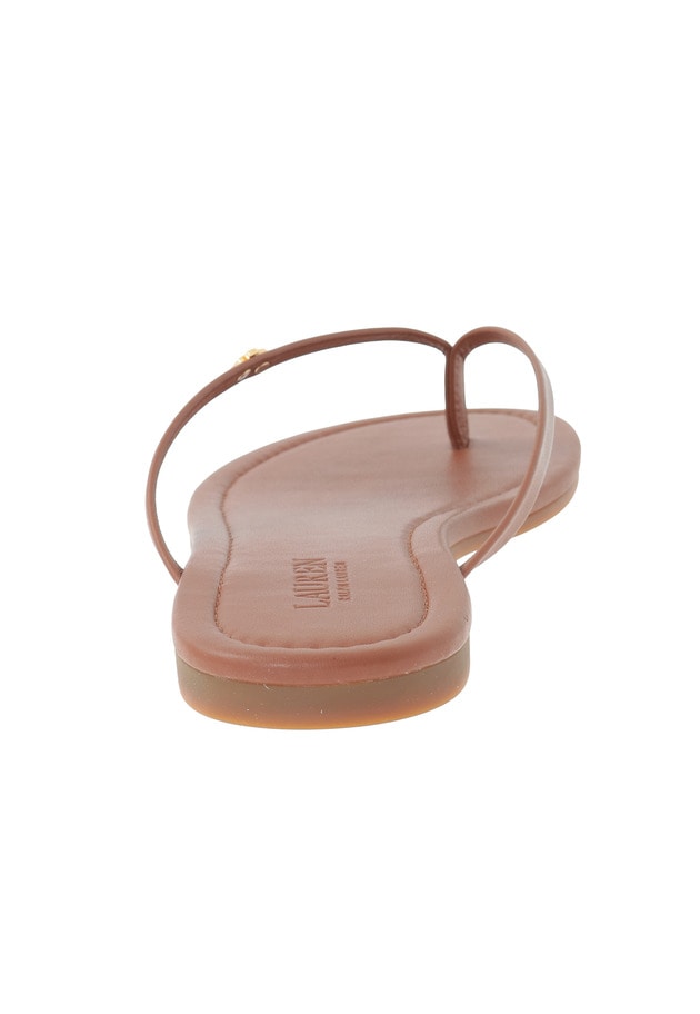 ＜POLO RALPH LAUREN（ポロ ラルフ ローレン）＞"RAQUEL"サンダル 詳細画像 Brown 7