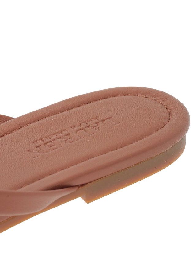 ＜POLO RALPH LAUREN（ポロ ラルフ ローレン）＞"RAQUEL"サンダル 詳細画像 Brown 9