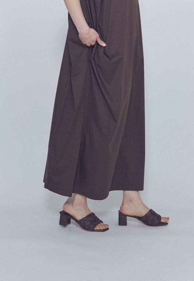 【予約・WEB限定】＜COGTHEBIGSMOKE (コグ ザ ビッグ スモーク)＞&ldquo;JOHANNA&rdquo; ドレス 詳細画像 Brown 8