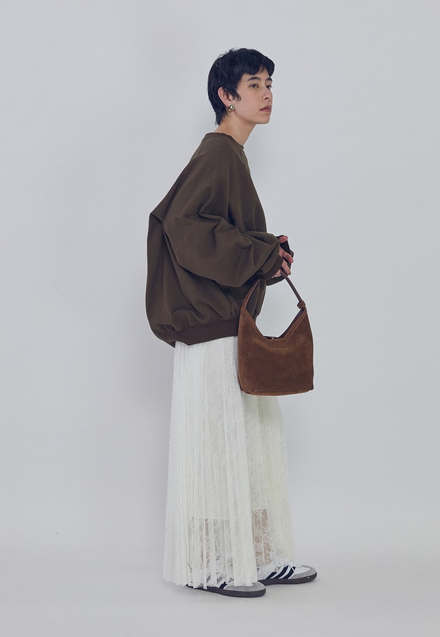 【予約】＜COGTHEBIGSMOKE (コグ ザ ビッグ スモーク)＞&ldquo;LEILA WIDE CUFF&rdquo;スウェット 詳細画像 Other 4