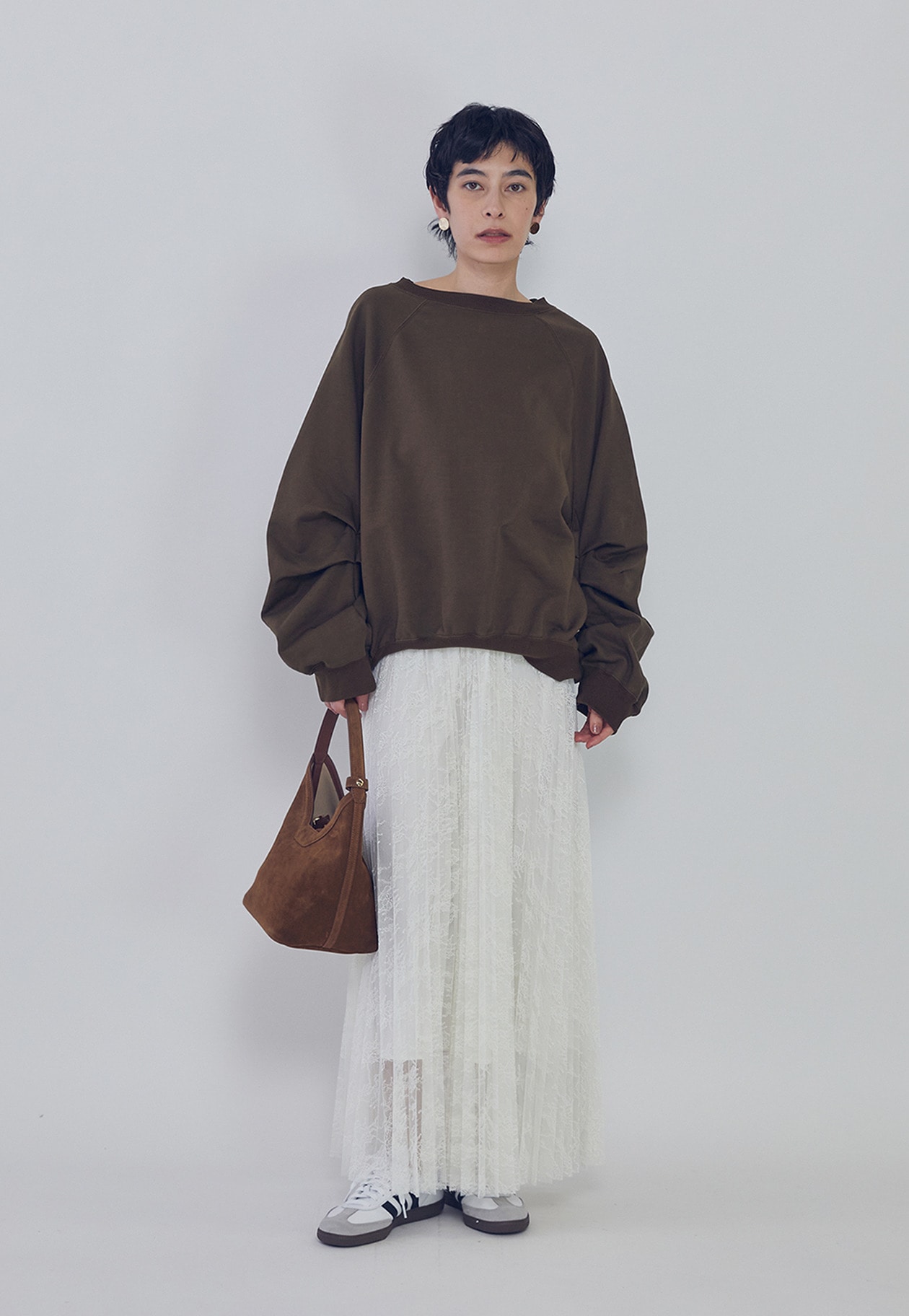 トップス COG THE BIGSMOKE LEILA WIDE CUFF SWEAT 追加》COG THE BIGSMOKE/コグザビッグスモーク LEILA WIDE CUFF SWEAT