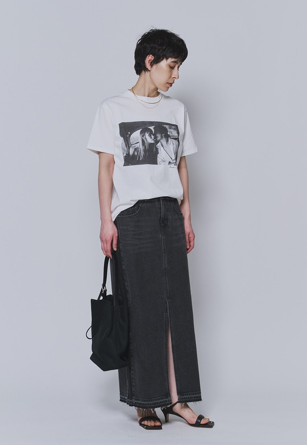 ＜COUTURE D'ADAM（クチュール ド アダム）＞&ldquo;Jane&Serge in the Taxi&rdquo;T-シャツ 詳細画像 White 3