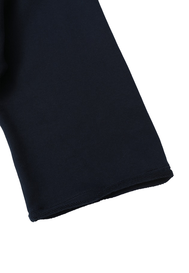 ＜IRONING (アイロニング)＞ロゴスウェットショートプルオーバー 詳細画像 Navy 14