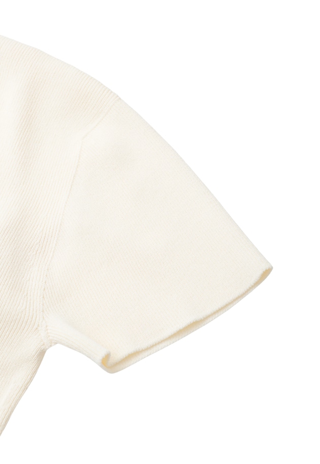 ＜NICENICE MOMENT（ナイスナイス モーメント）＞コンパクトTシャツ 詳細画像 White 15