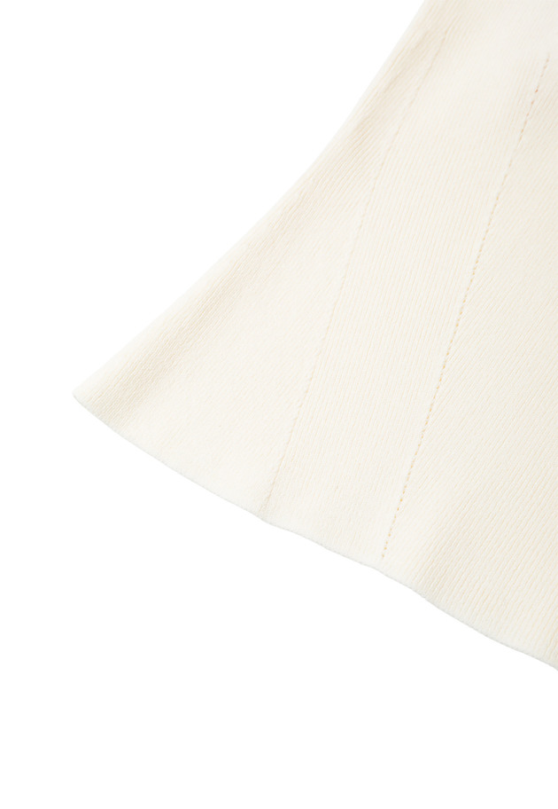 ＜NICENICE MOMENT（ナイスナイス モーメント）＞コンパクトTシャツ 詳細画像 White 6