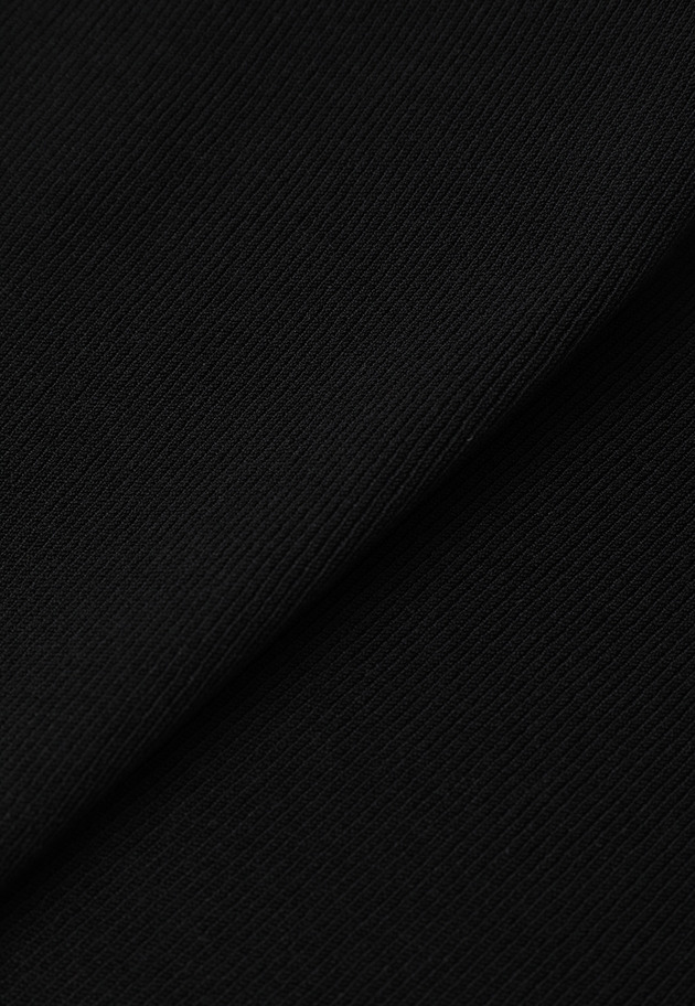 ＜NICENICE MOMENT（ナイスナイス モーメント）＞コンパクトTシャツ 詳細画像 Black 2