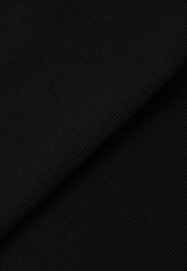＜NICENICE MOMENT（ナイスナイス モーメント）＞コンパクトTシャツ 詳細画像 Black 7