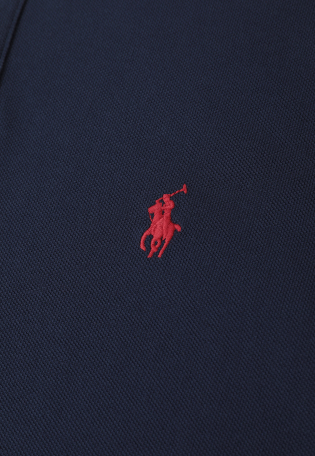 POLO RALPH LAUREN（ポロ ラルフ ローレン）＞カスタムスリムフィットポロシャツ 詳細画像 Navy 6