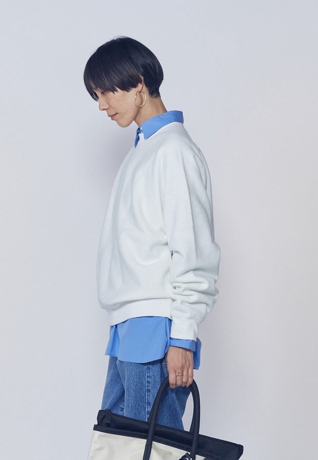 【WEB限定】＜REMI RELIEF(レミ レリーフ)＞裏起毛スウェット 詳細画像 Offwhite 2