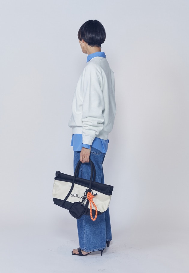 【WEB限定】＜REMI RELIEF(レミ レリーフ)＞裏起毛スウェット 詳細画像 Offwhite 4