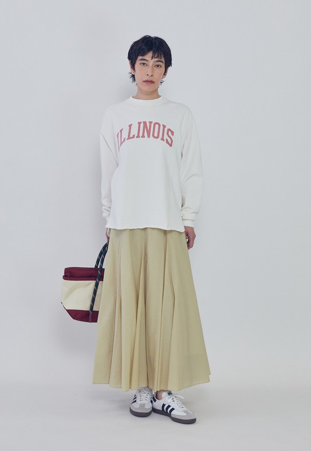 【WEB限定・予約】＜REMI RELIEF(レミ レリーフ)＞ロゴスウェット 詳細画像 Offwhite 4