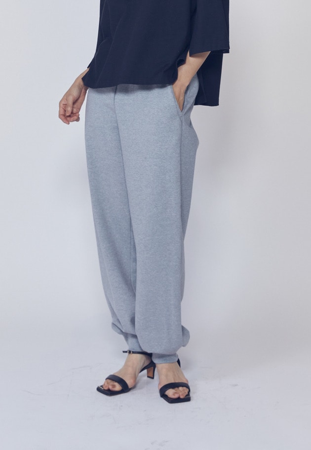 ＜IRONING (アイロニング)＞ロゴスウェットパンツ 詳細画像 Gray 1