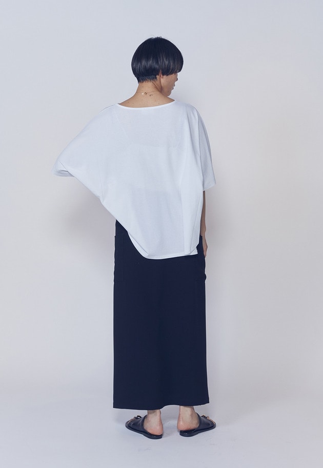 【予約・WEB限定】＜COGTHEBIGSMOKE (コグ ザ ビッグ スモーク)＞&ldquo;MINA&rdquo;ダブルラップスカート 詳細画像 Black 3