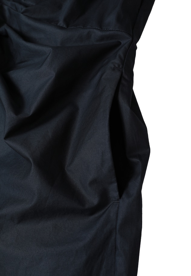 ハイカウントチンツツイストシャツワンピース 詳細画像 Navy 15