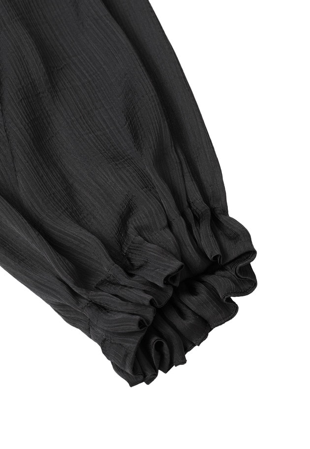 楊柳サテンプリーツワンピース 詳細画像 Charcoal 9