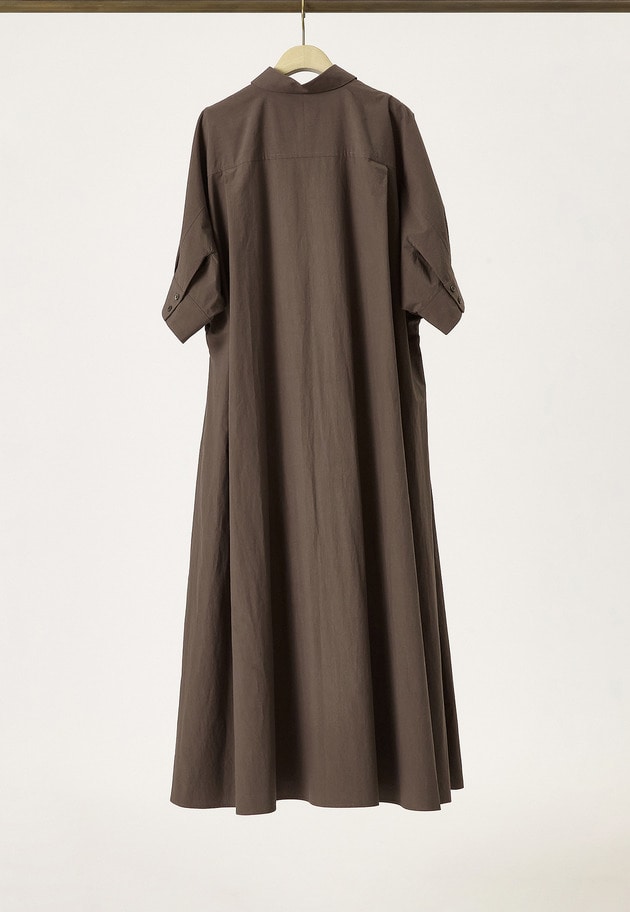ドルマンスリーブシャツワンピース 詳細画像 Mocha 2