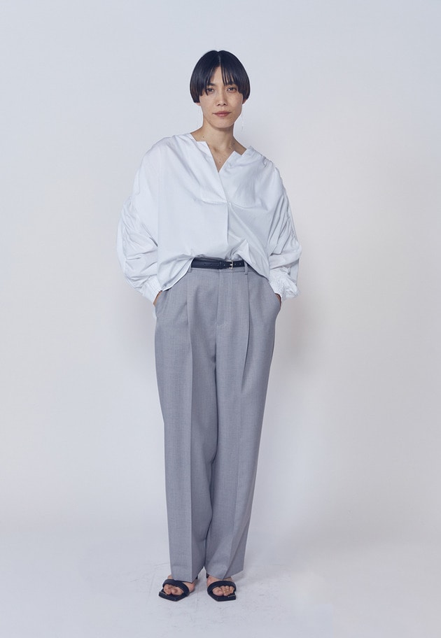 ギャザーブラウス 詳細画像 Offwhite 3