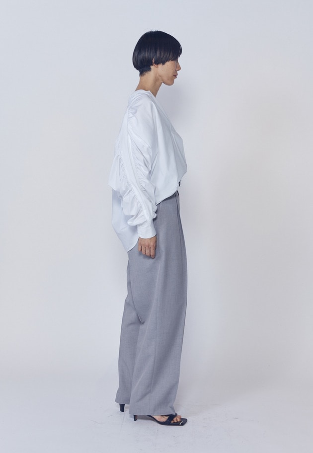 ギャザーブラウス 詳細画像 Offwhite 4
