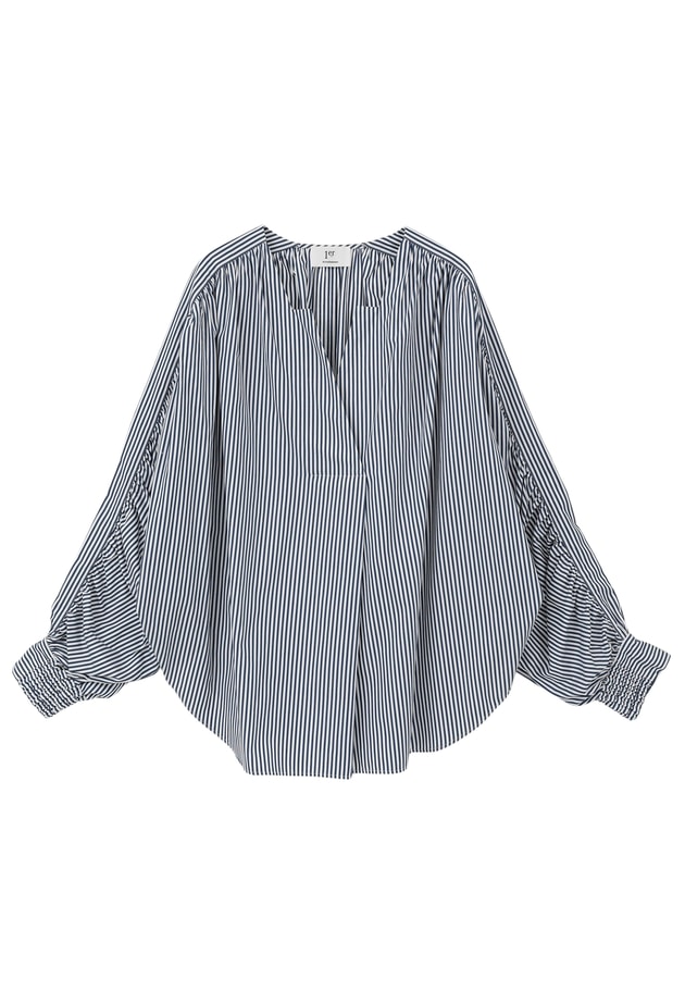 ギャザーブラウス 詳細画像 Stripe 11