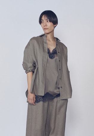 【リニューアル】ウォッシュリネンシャツ