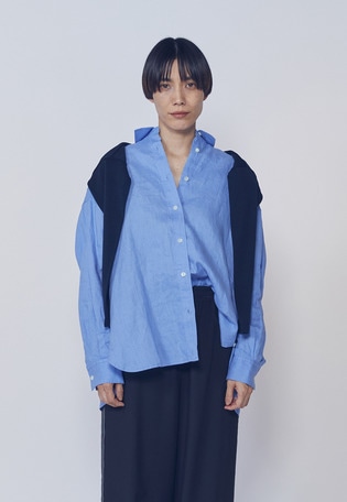 【予約・リニューアル】ウォッシュリネンシャツ