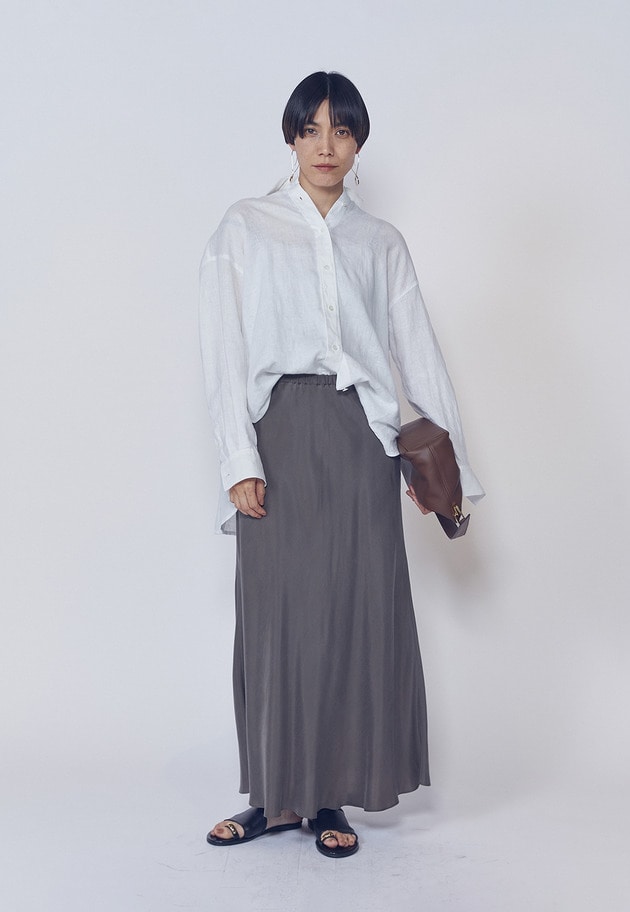 【リニューアル】ウォッシュリネンシャツ 詳細画像 Offwhite 10