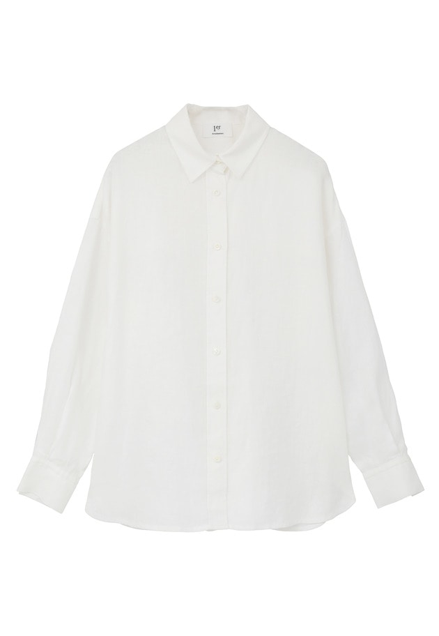 【リニューアル】ウォッシュリネンシャツ 詳細画像 Offwhite 15