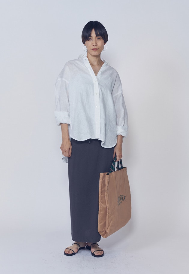 【リニューアル】ウォッシュリネンシャツ 詳細画像 Offwhite 2