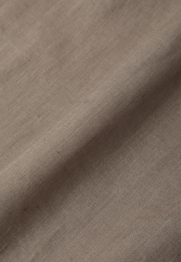 【予約・リニューアル】ウォッシュリネンシャツ 詳細画像 Mocha 12