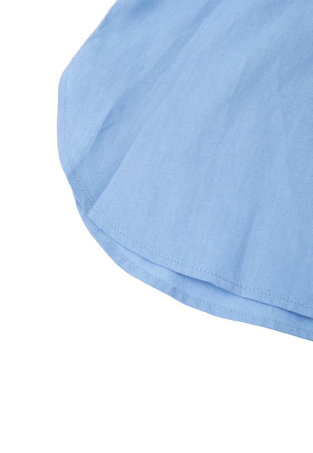 【予約・リニューアル】ウォッシュリネンシャツ 詳細画像 Sax 15